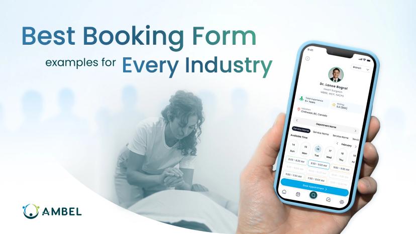Best Booking Form Examples for Every Industry | AM Care